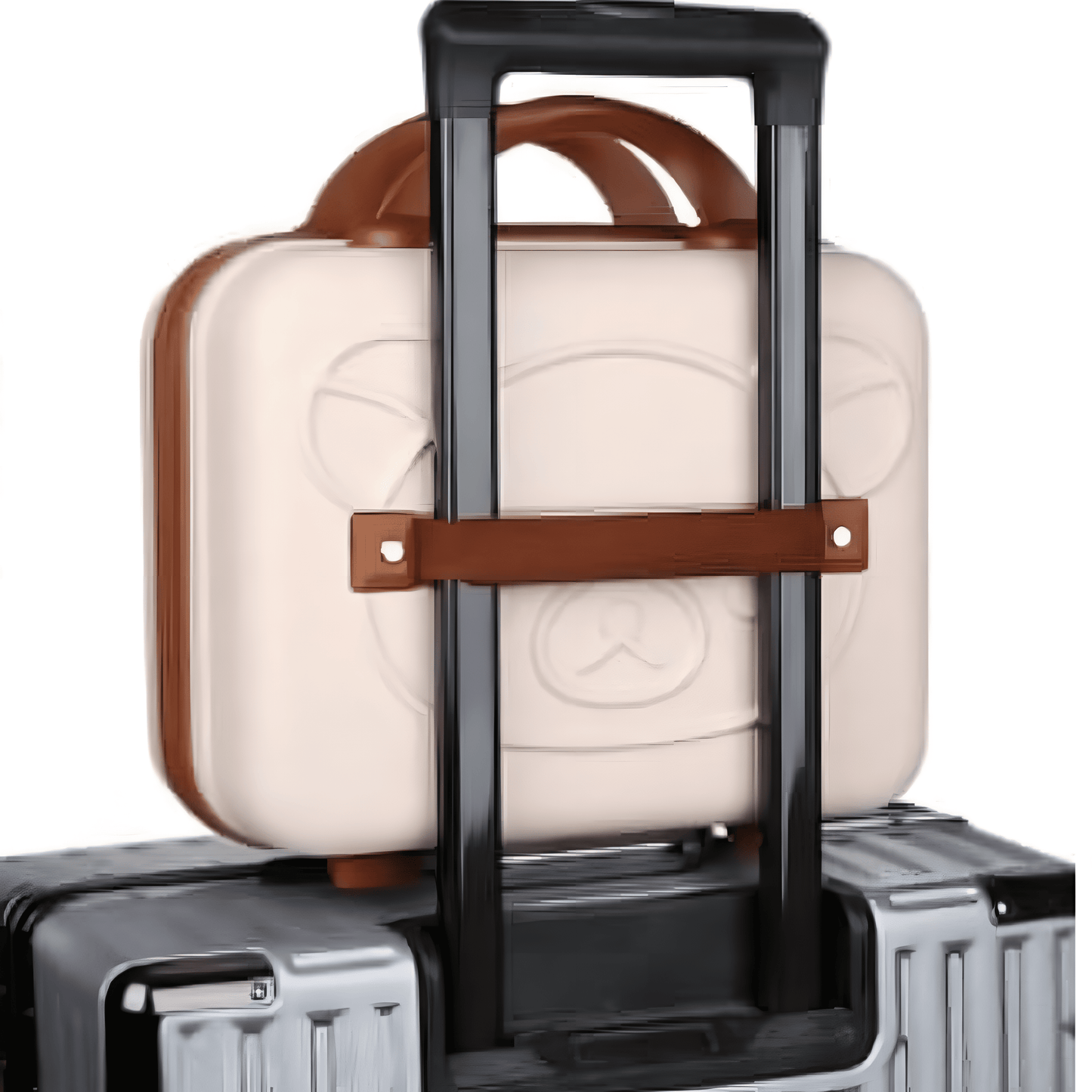 Portable Mini Luggage Bag Multifunctional PC Material, Splash Proof, Rubber Soft Handle