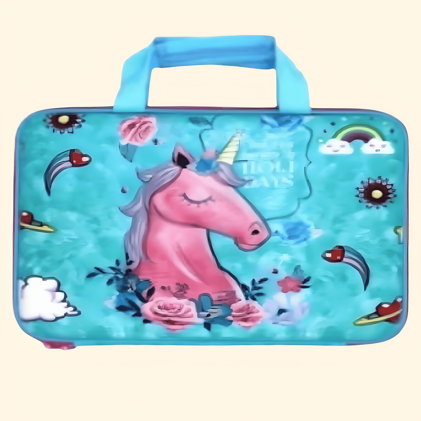 Tablet Case Bag Funblast, Hard Canvas, Lightweight, Durable, And Strong Zipper