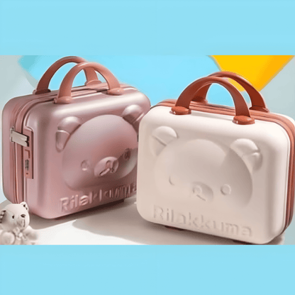 Portable Mini Luggage Bag Multifunctional PC Material, Splash Proof, Rubber Soft Handle
