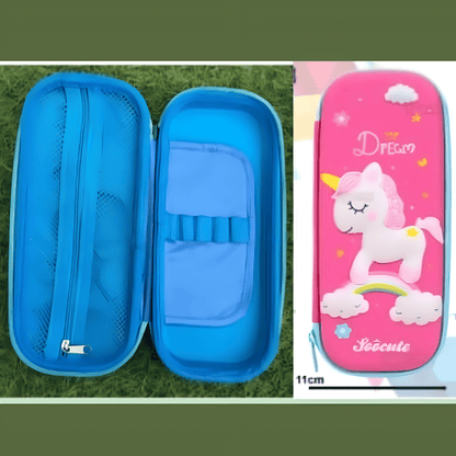 Silicon EVA Stationery Organizer, High-Quality Zipper, Waterproof Flexible, Anti-Shock, Anti-Press
