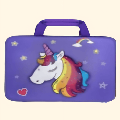 Tablet Case Bag Funblast, Hard Canvas, Lightweight, Durable, And Strong Zipper